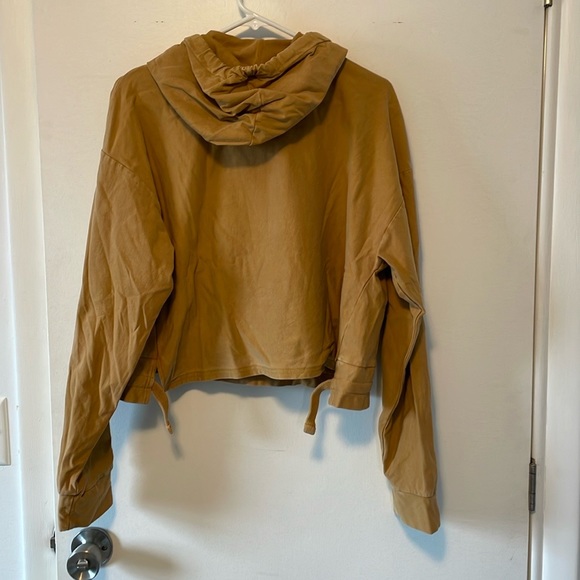 Zara Cropped Hoodie Size Small - Picture 2 of 5